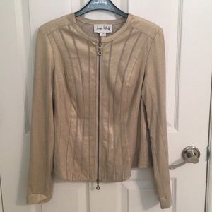 Joseph Ribkoff pewter jacket